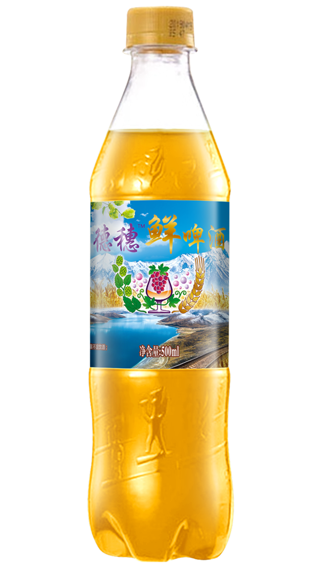 喜汽原浆鲜啤酒：0.5L  PET瓶装  12P